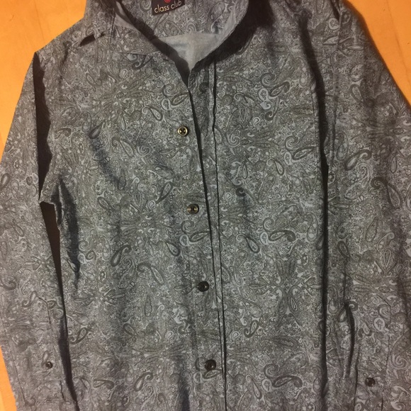 Boys Paisley Button -down shirt - Picture 4 of 4